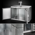 Thumbnail image #4 for Beverage-Air DD48HC-S 48-Inch Direct Draw Beer Dispenser with Solid Doors and Dual Faucet Tower