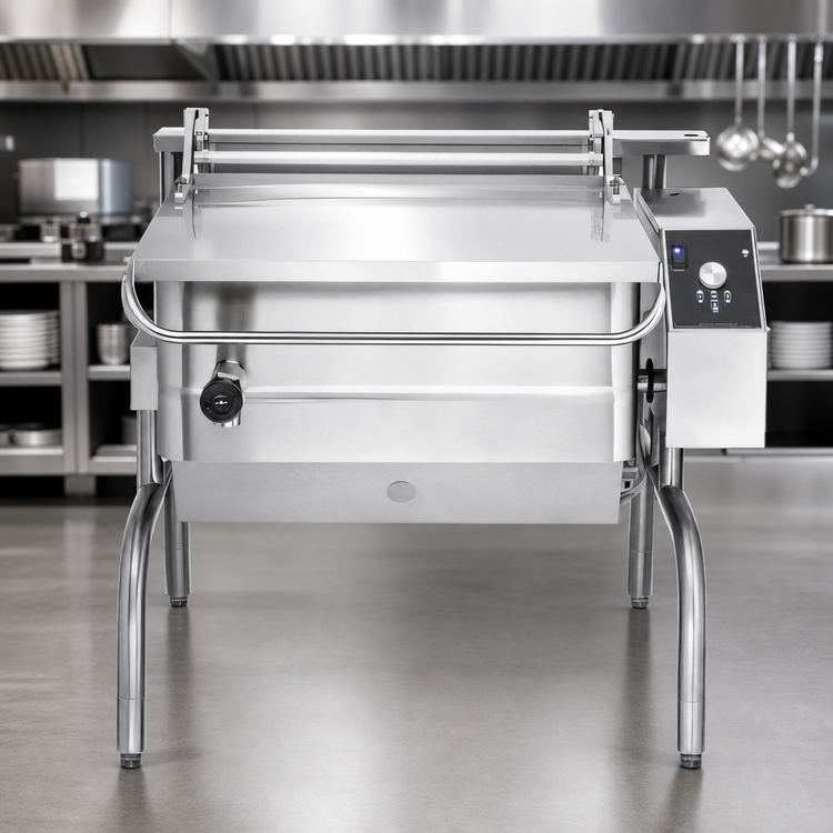 Product image #4 for Groen 40-Gallon Gas Power Tilting Braising Pan with Classic Controls