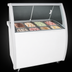 Thumbnail image #4 for 8-Tub Front-of-House Ice Cream or Gelato Dipping Cabinet Freezer, 53-Inch Wide, White, 115V