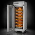 Thumbnail image #4 for Turbo Air M3 Series Reach-In Glass Door Heated Holding Cabinet with Universal Tray Slides, 1 Section, 22.7 Cu. Ft., Left-Hinged