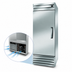 Thumbnail image #4 for Premium Line 27-Inch Low-Temp One-Section Upright Reach-In Freezer, 20 Cu. Ft., Bottom-Mount, Solid Door