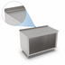 Thumbnail image #4 for John Boos Open Front Cabinet Base Work Table with 14-Gauge Stainless Steel Top, 72 x 36 Inches