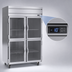 Thumbnail image #4 for Beverage-Air Horizon Series Two-Section Reach-In Freezer with 4 Half-Glass Doors
