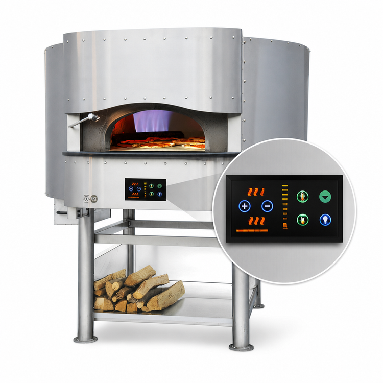 Product image #4 for Morello Forni PG110 Round Gas-Fired Pizza Oven with 43-Inch Inside Diameter