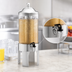 Thumbnail image #4 for Alegacy Savoir 7-2/5 Qt Single-Valve Stainless Steel Juice Dispenser with Ice Insert
