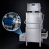 Thumbnail image #4 for American Dish Service HT-25-J12-S High-Temp Door-Type Dishwasher with Built-In 12kW Booster Heater