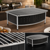 Thumbnail image #4 for Vollrath Large Contoured Buffet Station with Wire Grill, Black, 21 x 16 x 7.5 Inches