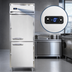 Thumbnail image #4 for Continental Refrigerator D1FESNHD Designer Line 1-Section Extra-Wide Shallow Depth Reach-In Freezer with Half-Height Solid Doors