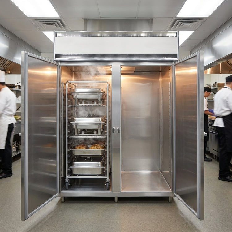 Product image #3 for Continental Refrigerator Designer Line DL2WI Two-Section Roll-In Warmer
