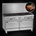 Thumbnail image #4 for Southbend Ultimate 60-Inch Gas Restaurant Range with 6 Burners, 24-Inch Charbroiler and 2 Convection Ovens
