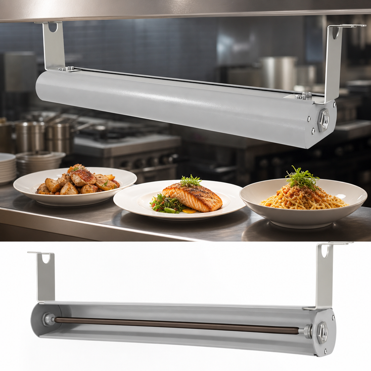 Product image #4 for Vollrath 72 Inch Low Profile Unlighted Strip Heat Lamp