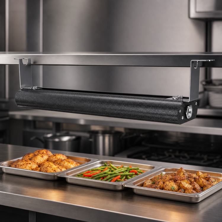 Product image #4 for Vollrath 60-Inch Low Profile Single Unlighted Strip Heat Lamp