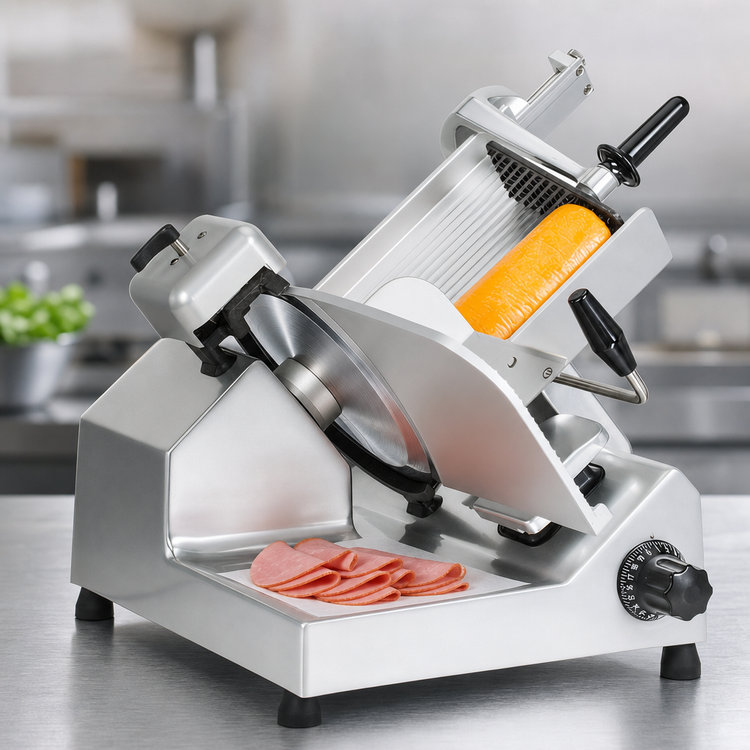 Product image #4 for Globe SG13-05 Premium Heavy Duty Advanced Manual Gravity-Feed Commercial Slicer, 13-Inch Knife, 220V