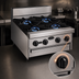 Thumbnail image #4 for Jade Bistro JBR-8-M 48-Inch Gas Modular Restaurant Range with 8 Open Burners