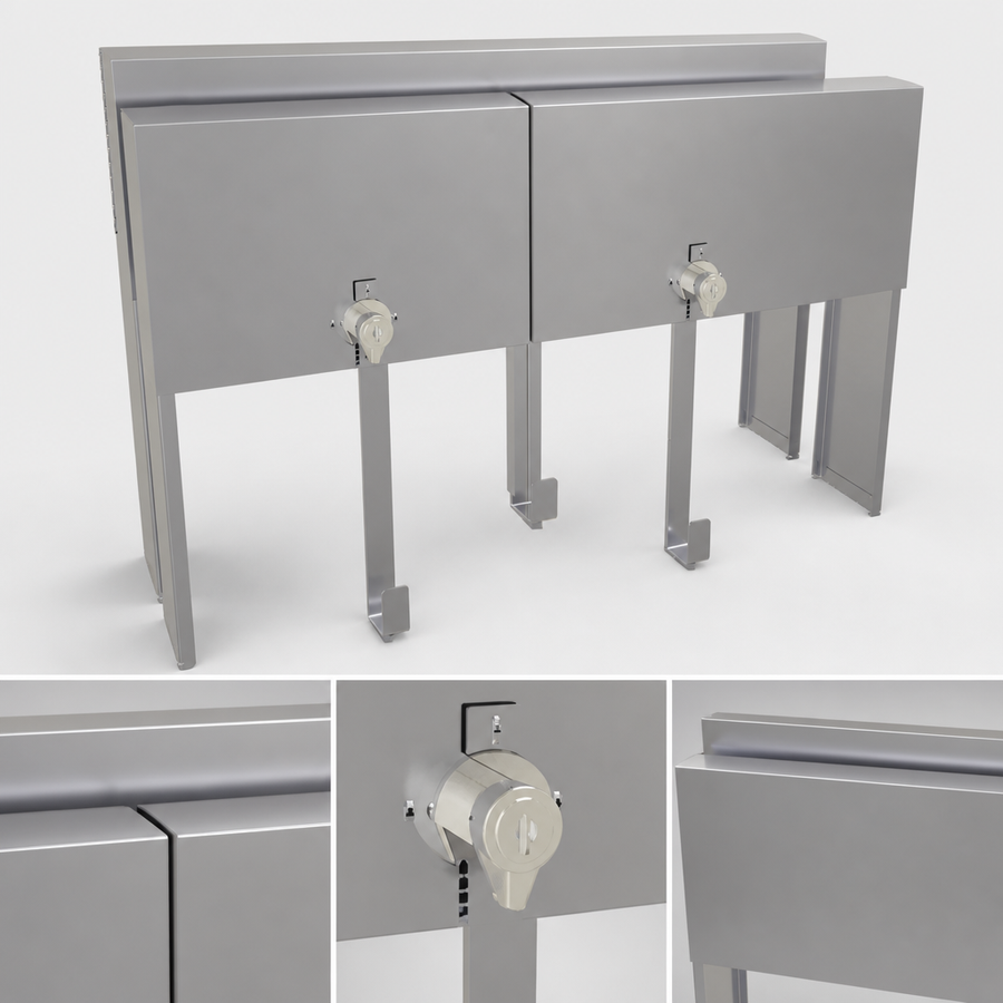 Double Locking Cover Design