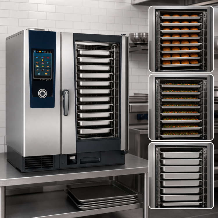 Product image #4 for RATIONAL iCombi Pro 10-Half Size Electric Combi Oven, 480V, 3-Phase