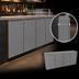 Thumbnail image #4 for Glastender CS1RB80 Shallow Depth Remote Back Bar Cooler, One-Zone, Bar Profile, 80 Inch, 4-Section