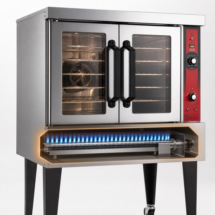 Product image #4 for Vulcan VC4GD-QS-PLATINUM Full-Size Single Deck Gas Convection Oven