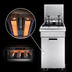 Thumbnail image #4 for Garland Master Series Heavy Duty Range-Match Gas Fryer, 35 lb. Capacity, 110,000 BTU