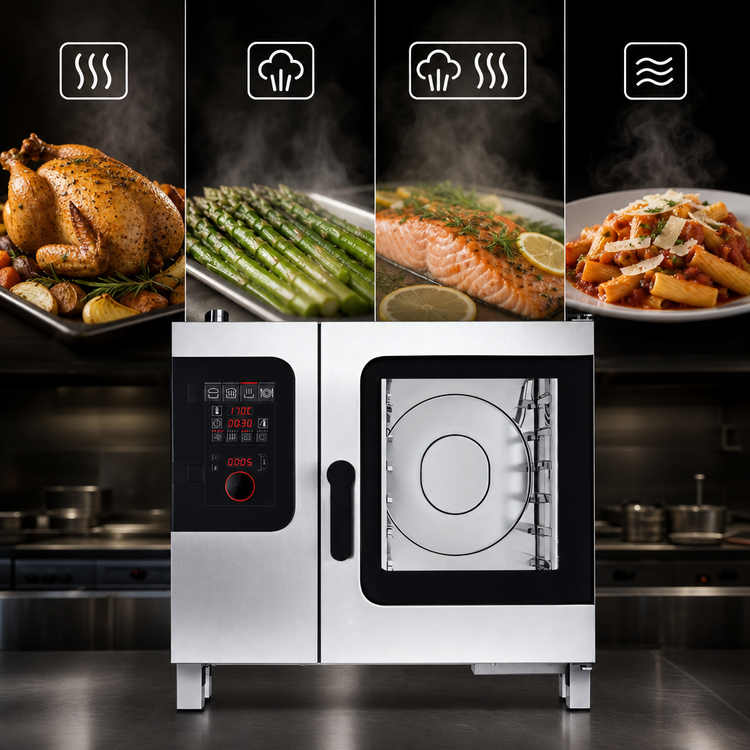 Product image #4 for Convotherm C4 EasyDial Maxx Pro 6.10 Electric Boiler Combi Oven/Steamer