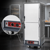 Thumbnail image #4 for Metro C5 3 Series Full-Height Moisture Heated Holding & Proofing Cabinet with Gray Insulation Armour and Dutch Doors
