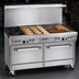 Thumbnail image #4 for Southbend Ultimate 60-Inch Gas Restaurant Range with 4 Open Burners, 36-Inch Griddle, and 2 Convection Ovens