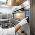 Thumbnail image #4 for American Baking Systems ABSGDO-802T Double Deck Full-Size Gas Deck Oven with Stone Hearths