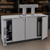 Thumbnail image #4 for Glastender C1FB72-DD 72-Inch Three-Section Front-Serviced Draft Dispensing Cooler with 16-Inch Door Opening