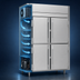 Thumbnail image #5 for Victory UltraSpec Extra Wide Pass-Thru Dual Temp Warmer/Refrigerator Cabinet, 2-Section Floor Model