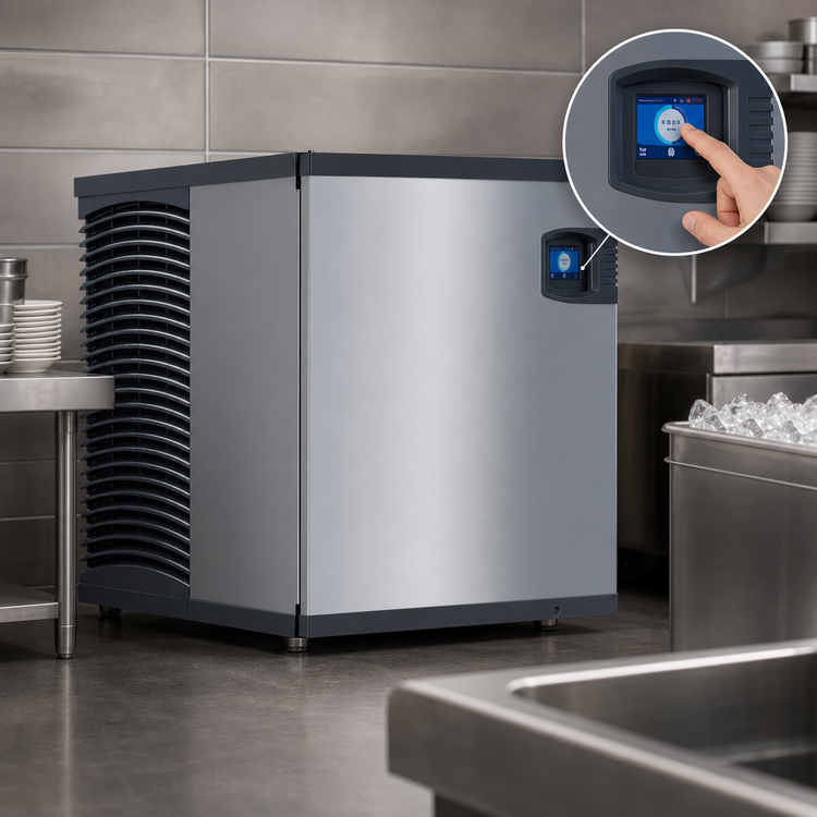 Product image #4 for Manitowoc Indigo NXT iT0620A Air-Cooled Self-Contained Half-Dice Cube Commercial Ice Maker, 575 lb/Day