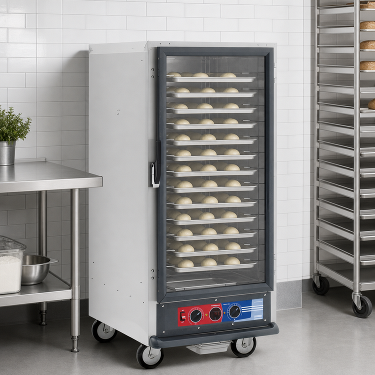Product image #4 for Metro C5 1 Series Mobile 3/4 Height Non-Insulated Proofing Cabinet, 27 Full-Size Sheet Pan Capacity, 120V