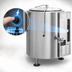 Thumbnail image #4 for Crown GL-100E 100 Gallon Gas 2/3 Jacketed Stationary Kettle