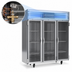 Thumbnail image #4 for Beverage-Air Horizon Series HF3HC-1G Three-Section Glass Door Reach-In Freezer, 69.1 Cu. Ft., Top-Mounted Self-Contained
