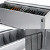 Thumbnail image #4 for Beverage-Air Frosty Brew 95-Inch Stainless Steel Bottle Cooler with 4 Sliding Lids, 28.63 Cu. Ft.