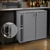 Thumbnail image #4 for Glastender C1SB36 One-Zone Side-Serviced Self-Contained Back Bar Cooler, 36 Inches Wide, Two-Section