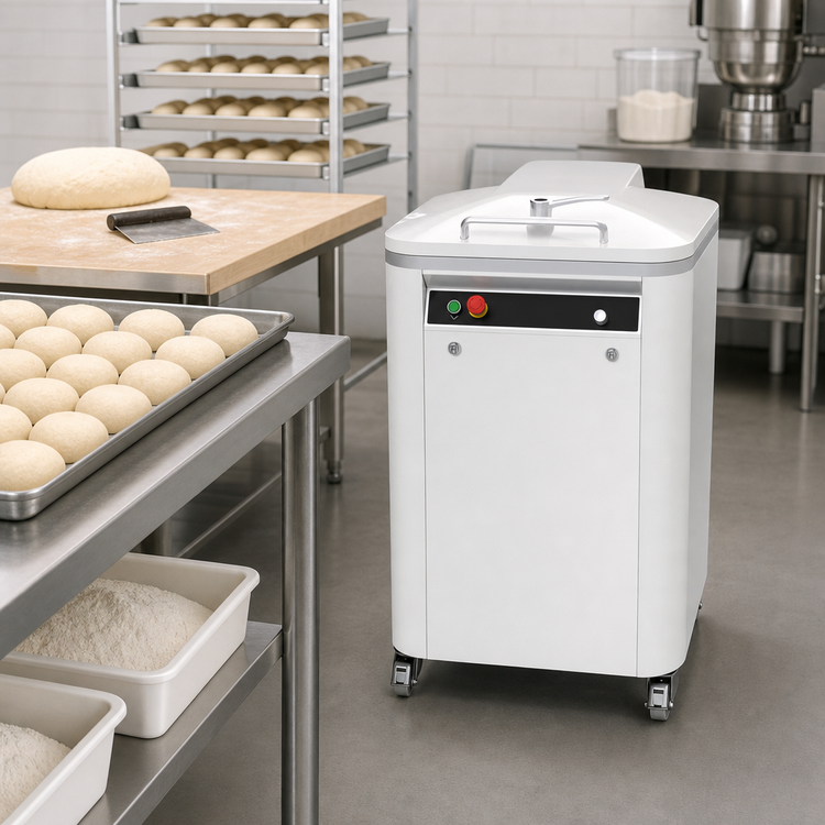 Product image #4 for Univex Automatic Square Dough Divider, 48-Piece Hydraulic Floor Model