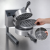 Thumbnail image #4 for Silverstone Single Belgian Countertop Waffle Baker with Digital Programmable Controls