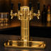 Thumbnail image #4 for Glastender Mini Mushroom 3-Faucet Polished Brass Glycol-Cooled Draft Dispensing Tower