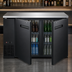Thumbnail image #4 for Hurakan by Equip.me 60-Inch Narrow Two-Door Solid Back Bar Refrigerator