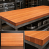 Thumbnail image #4 for American Cherry Edge Grain Kitchen Countertop, 96 x 38 x 2-1/4 Inch, Varnique Finish