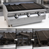 Thumbnail image #4 for RedHots Chef Line 24-Inch Countertop Natural Gas Lava Rock Charbroiler