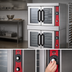 Thumbnail image #5 for Vulcan Full-Size Double-Deck Electric Convection Oven, Standard Depth, Solid State Controls