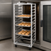 Thumbnail image #4 for Channel 412S-OR Single Section Side-Loading Stainless Steel Bun Pan Oven Rack, 15 Pan Capacity