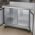 Thumbnail image #4 for Beverage-Air WTR48AHC-FIP 48-Inch Two-Section Worktop Refrigerator with Solid Doors and Foamed-In-Place Backsplash