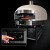 Thumbnail image #4 for Morello Forni Indoor Gas-Fired Round Pizza Oven, 43-Inch Cooking Diameter