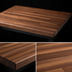 Thumbnail image #4 for Boos Block 72-Inch x 38-Inch American Black Walnut Blended-Rail Edge Grain Kitchen Countertop, Varnique Finish