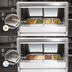 Thumbnail image #4 for Howard-McCray 40E Series CHS40E-8 Full-Service Hot Food Case, 6 Wells, 100.5-Inch, White Exterior