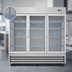 Thumbnail image #4 for KoolMore 81-Inch Three-Section Glass Door Reach-In Refrigerator, 72 Cu. Ft., Bottom-Mount Self-Contained
