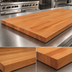Thumbnail image #4 for Boos Block American Cherry Edge Grain Kitchen Countertop, 96 x 36 x 1-1/2 Inch, Penetrating Oil Finish