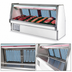 Thumbnail image #4 for Howard-McCray 34E Series 52-1/2-Inch Wide Red Meat Service Case with Self-Contained Refrigeration and Straight Glass